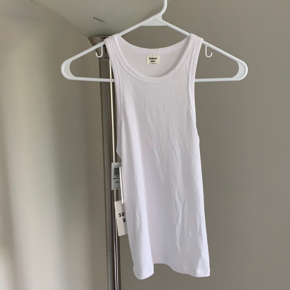 Aritzia white tank top
